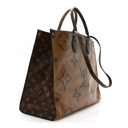 Louis Vuitton Reverse Monogram Giant Onthego GM 3 of 10