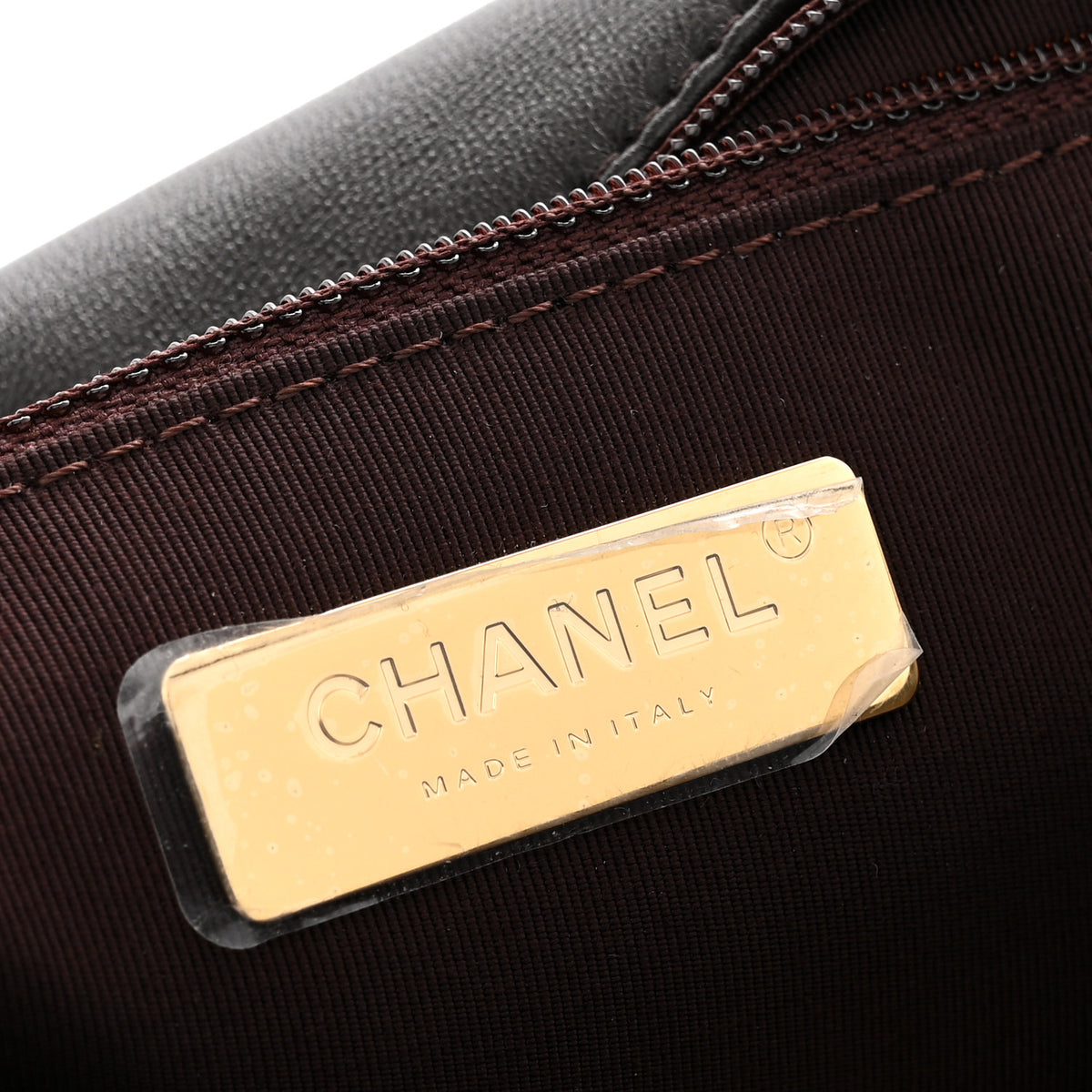 Chanel Lambskin Quilted Medium Chanel 19 Flap Dark Brown 6 of 11