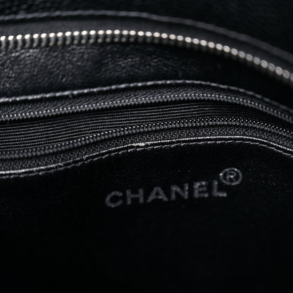 Chanel Caviar Quilted Medallion Tote Black 14 of 19