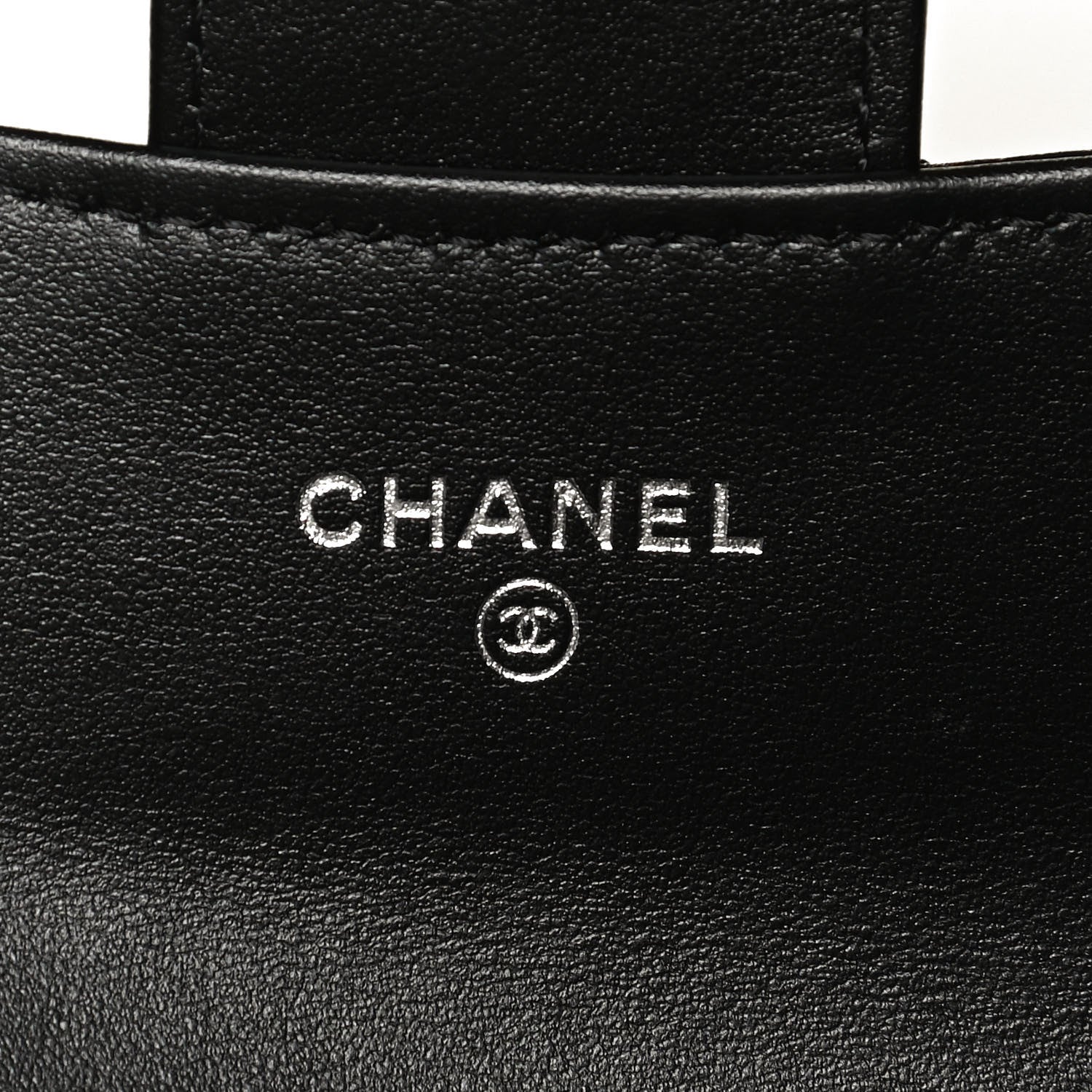 Chanel Aged Calfskin Chevron Quilted Reissue Flap Card Holder So Black 6 of 12