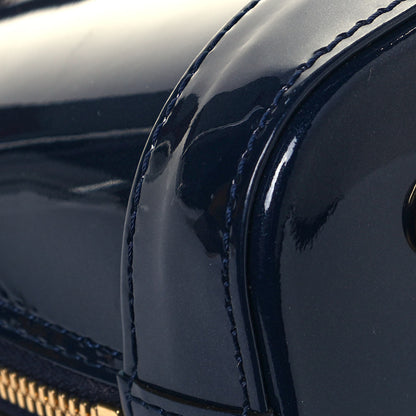 Louis Vuitton Patent Monogram Alma BB Marine 10 of 14