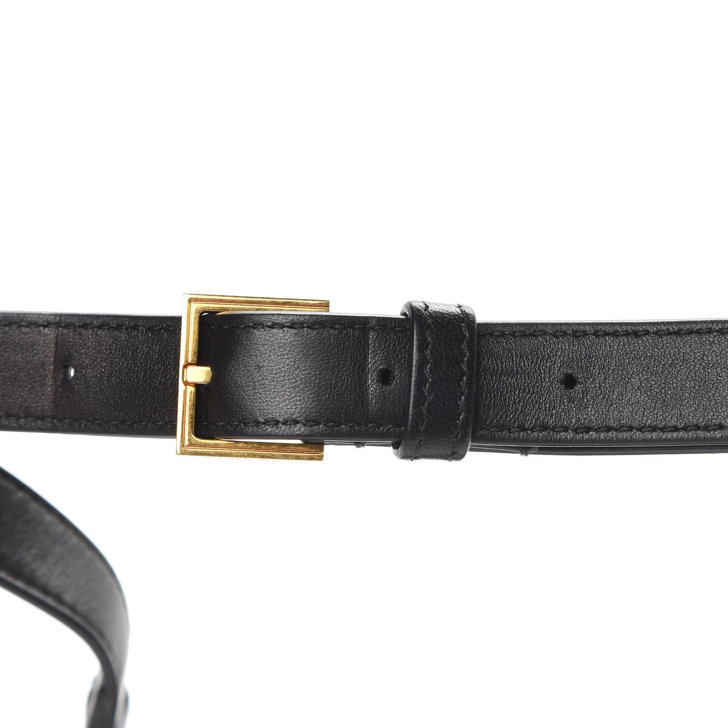 Versace Nappa Barocco Quilted Vanitas Medea Belt Bag Black 11 of 13