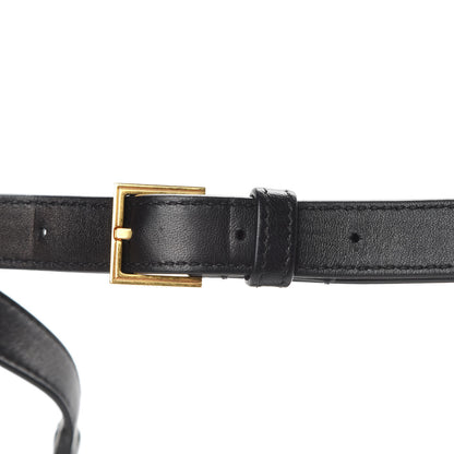 Versace Nappa Barocco Quilted Vanitas Medea Belt Bag Black 11 of 13