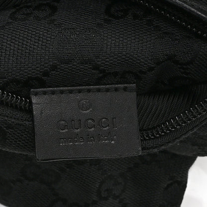 Gucci GG Monogram Double Pocket Belt Bag Black 6 of 10