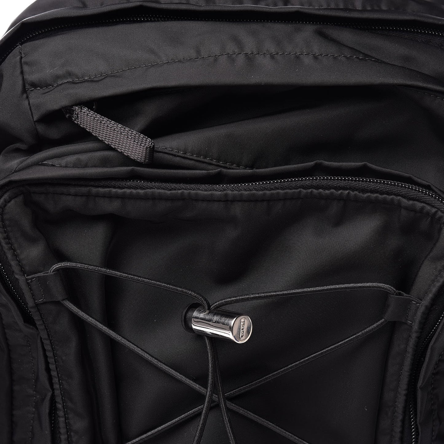 Nylon Montagna Compression Backpack Black