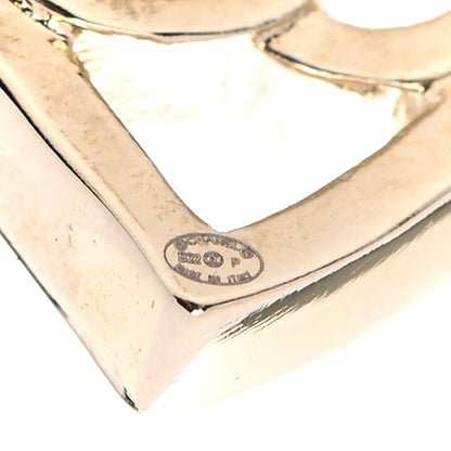 Chanel Metal CC Heart Coco In Love Earrings Gold 4 of 5