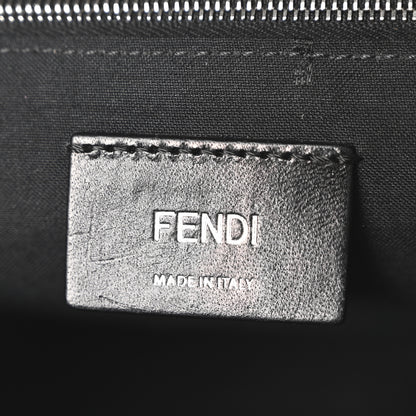 Fendi Vitello Century Bi-Color FF 1974 Embossed Belt Bag Maya Black 6 of 10