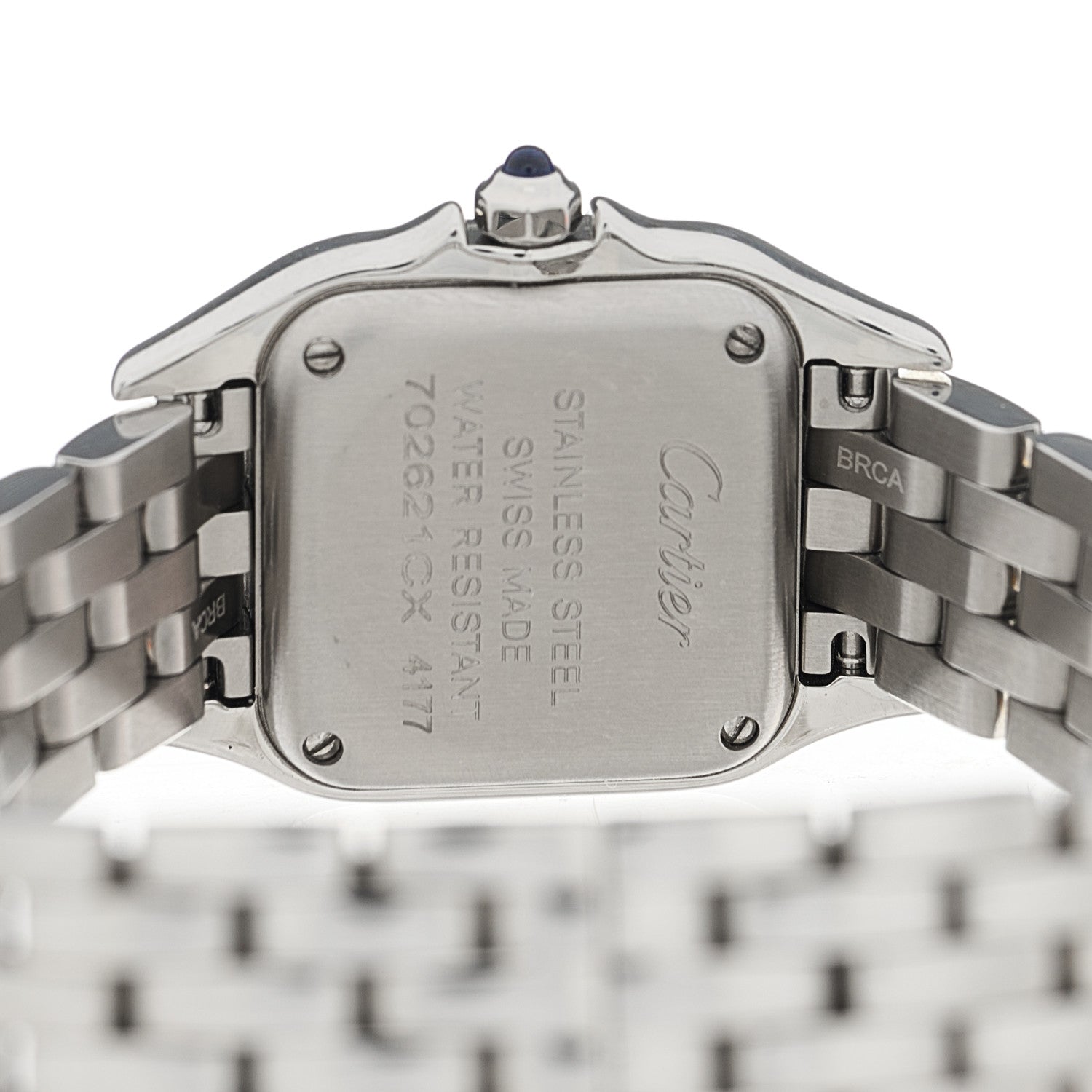 Cartier Stainless Steel 22mm Panthere Quartz Watch Grey 4 of 5