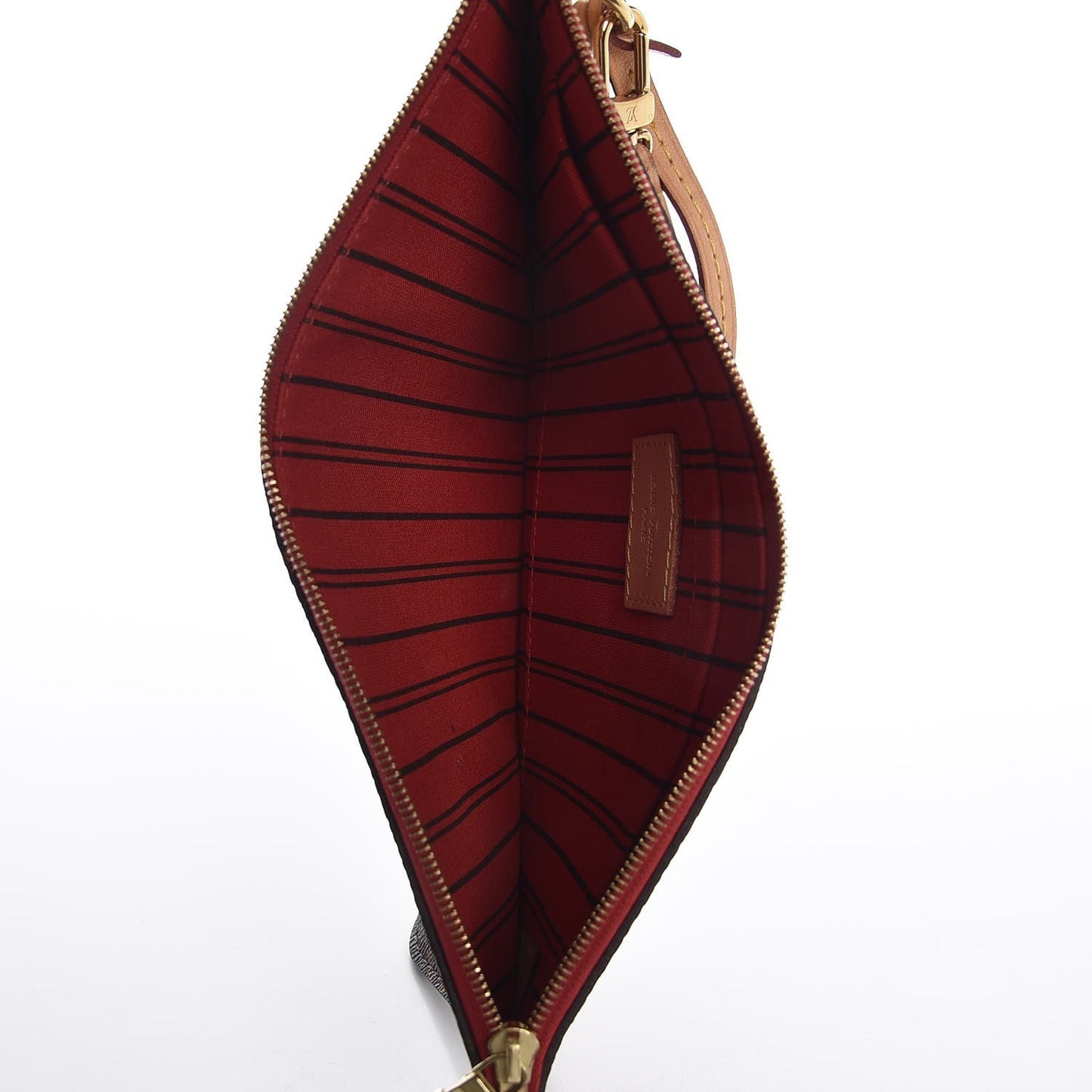 Monogram Neverfull MM GM Pochette Cherry