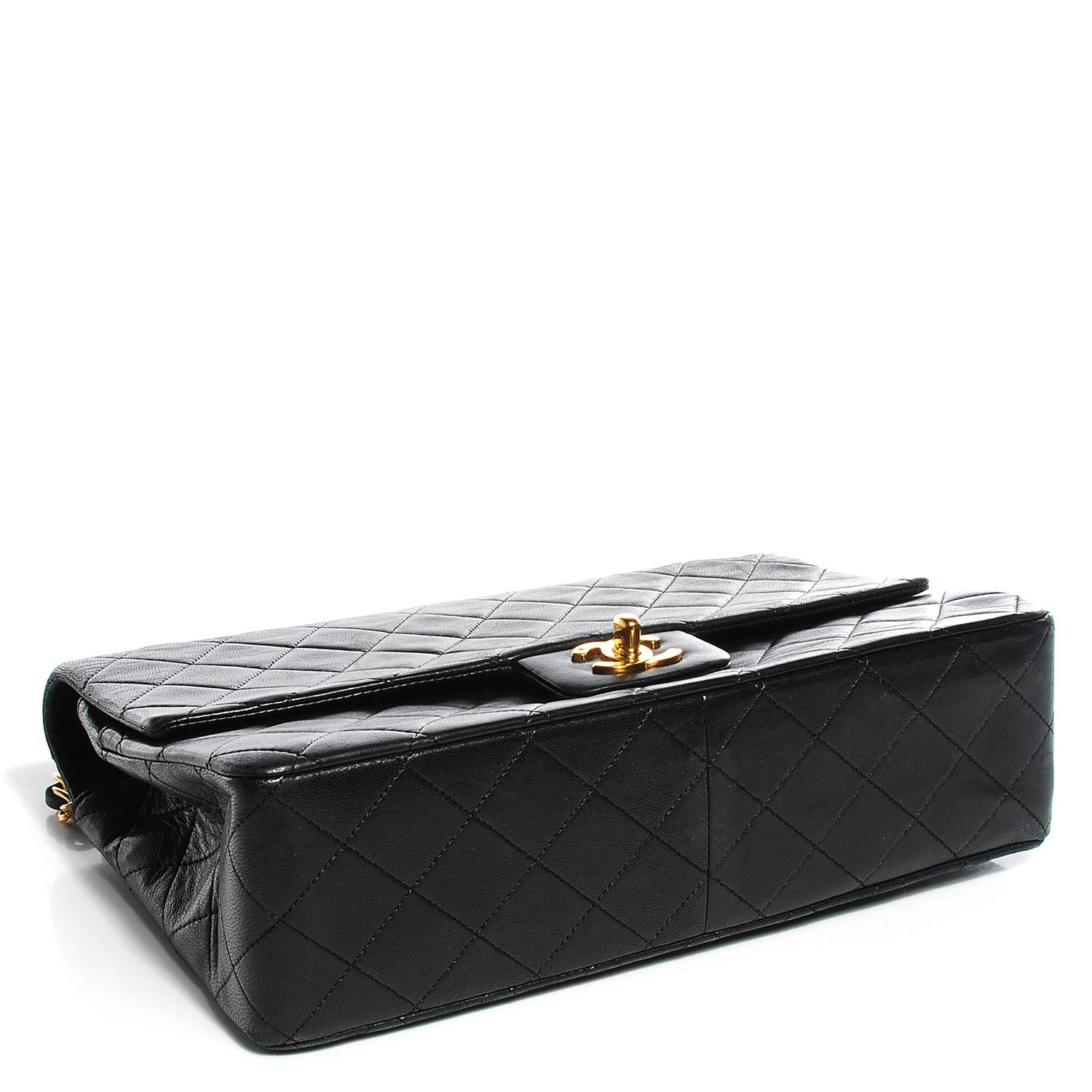Chanel Lambskin Medium Single Flap Black 4 of 9