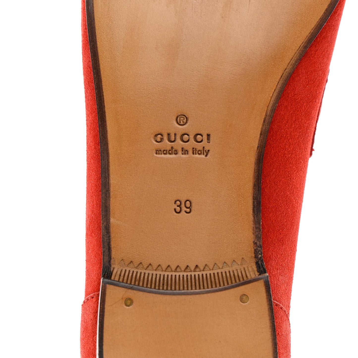 Suede Womens Jordaan Loafers 39 Red