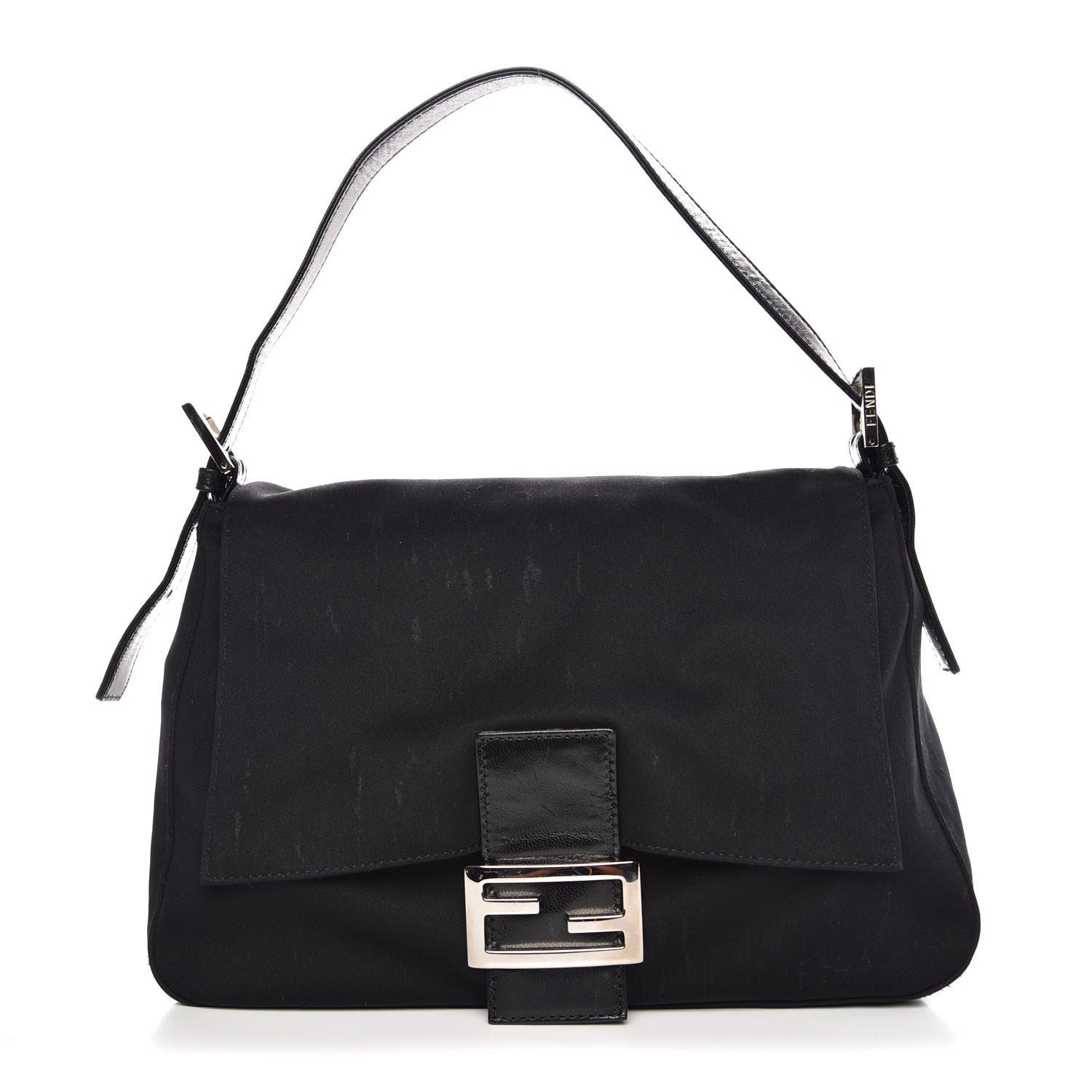 Fendi Neoprene Mama Baguette Black 1 of 7