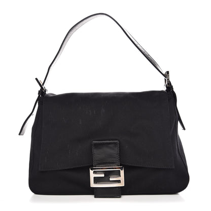 Fendi Neoprene Mama Baguette Black 1 of 7