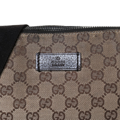 Gucci Monogram Messenger Bag Ebony 8 of 15