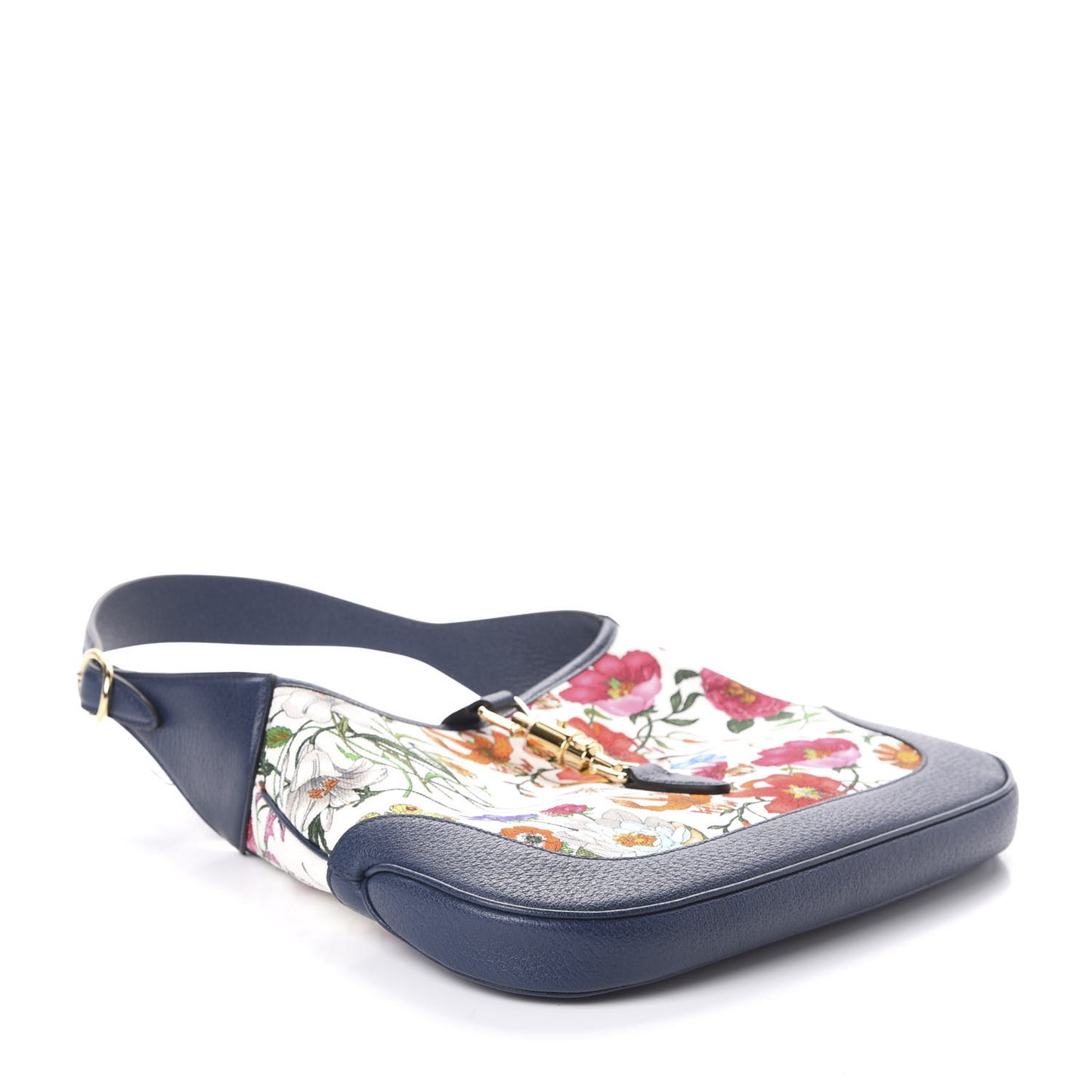 Canvas Flora Medium Jackie Hobo Blue Agata
