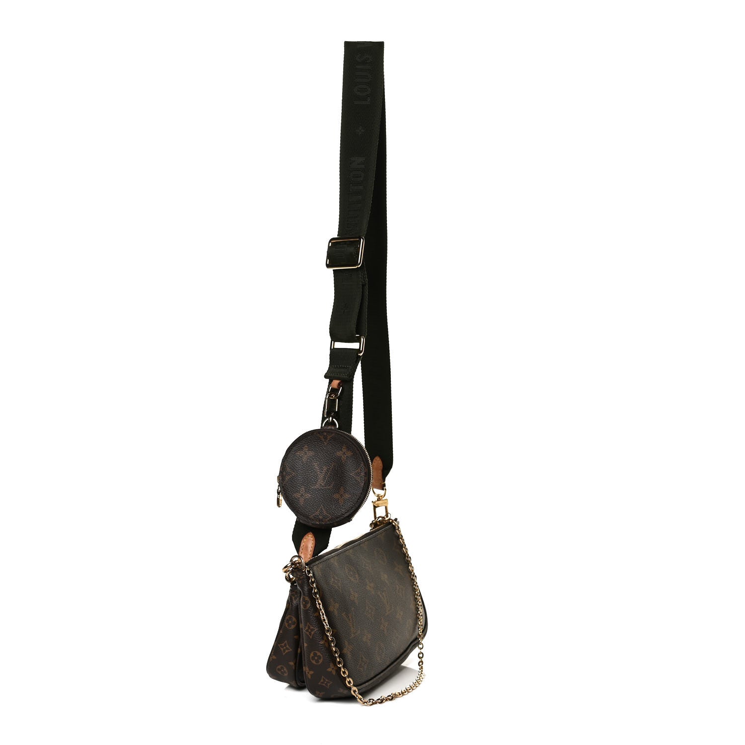 Louis Vuitton Monogram Multi Pochette Accessories Kaki 3 of 13