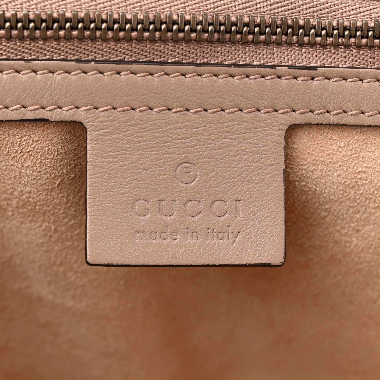 Gucci Calfskin Matelasse Large GG Marmont Shoulder Bag Porcelain Rose 6 of 15
