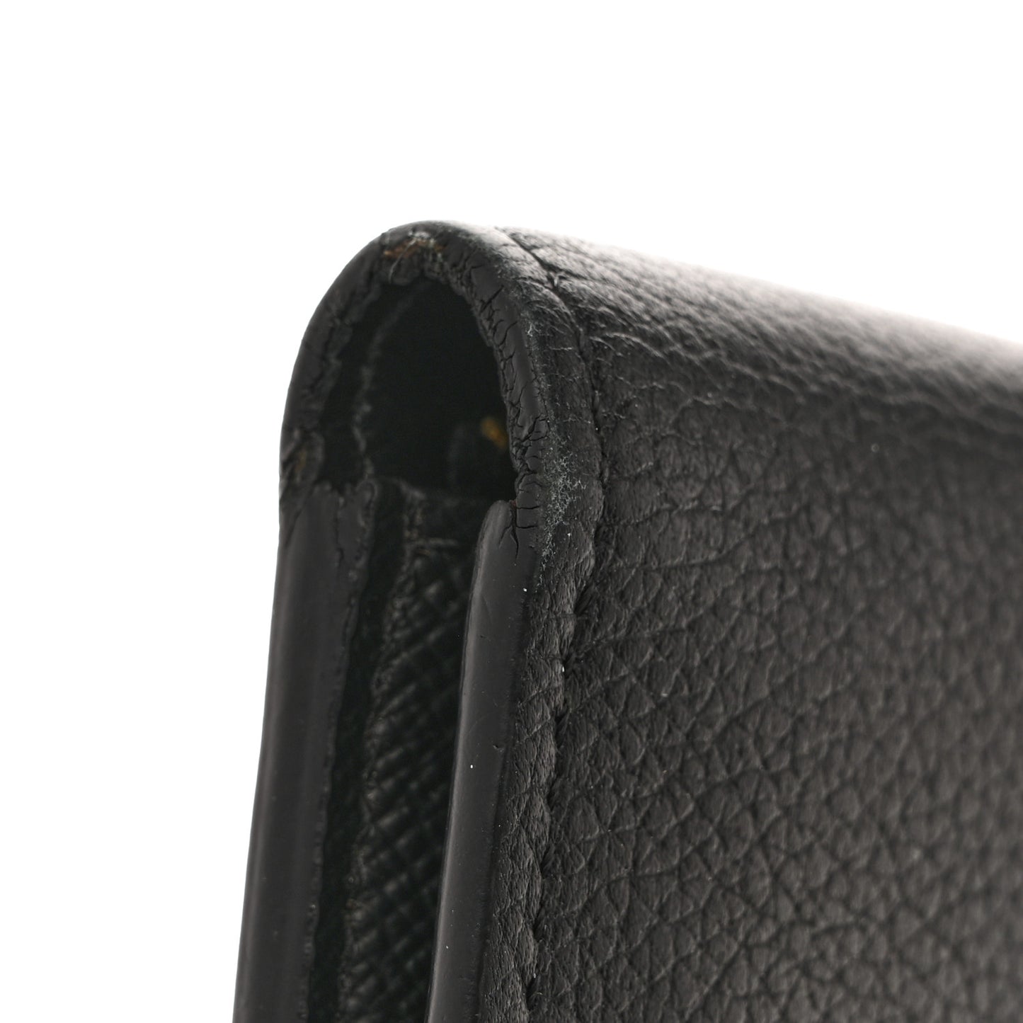 Monogram Calfskin Kimono Wallet Black
