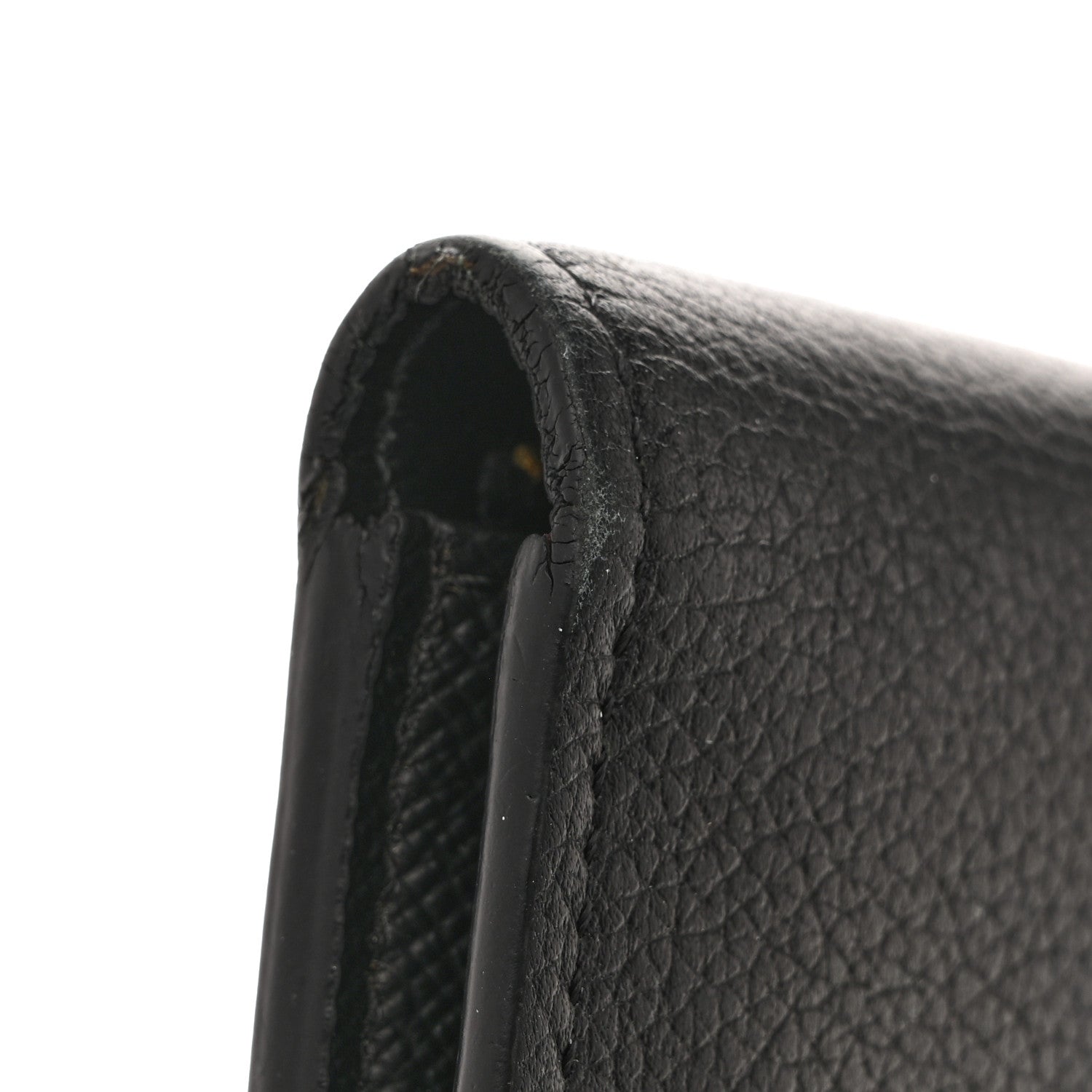 Louis Vuitton Monogram Calfskin Kimono Wallet Black 10 of 12