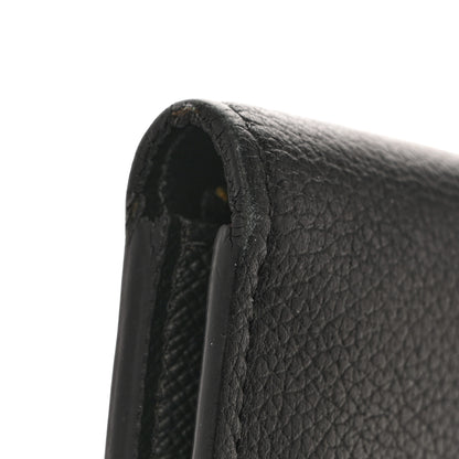 Louis Vuitton Monogram Calfskin Kimono Wallet Black 10 of 12
