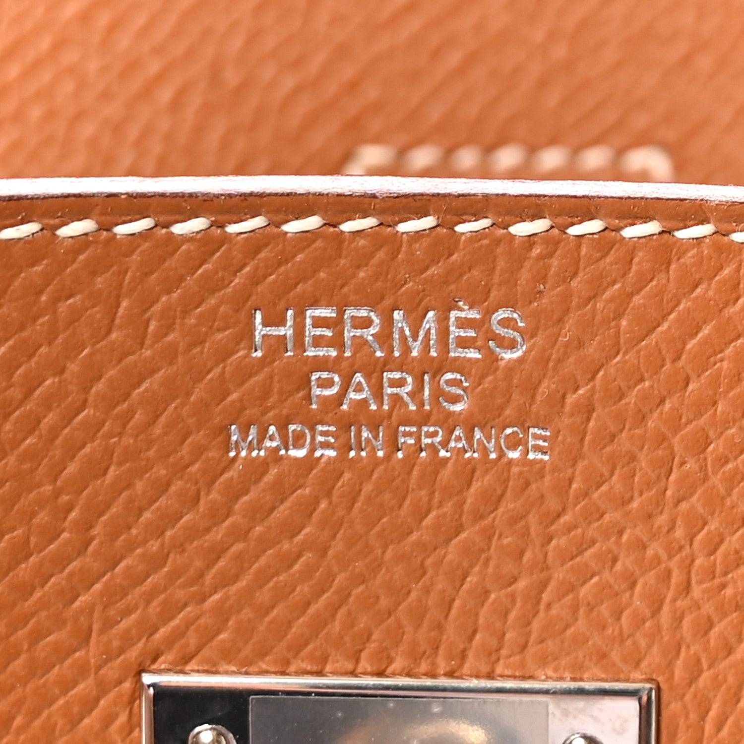 Hermes Epsom Birkin Sellier 30 Gold 6 of 11