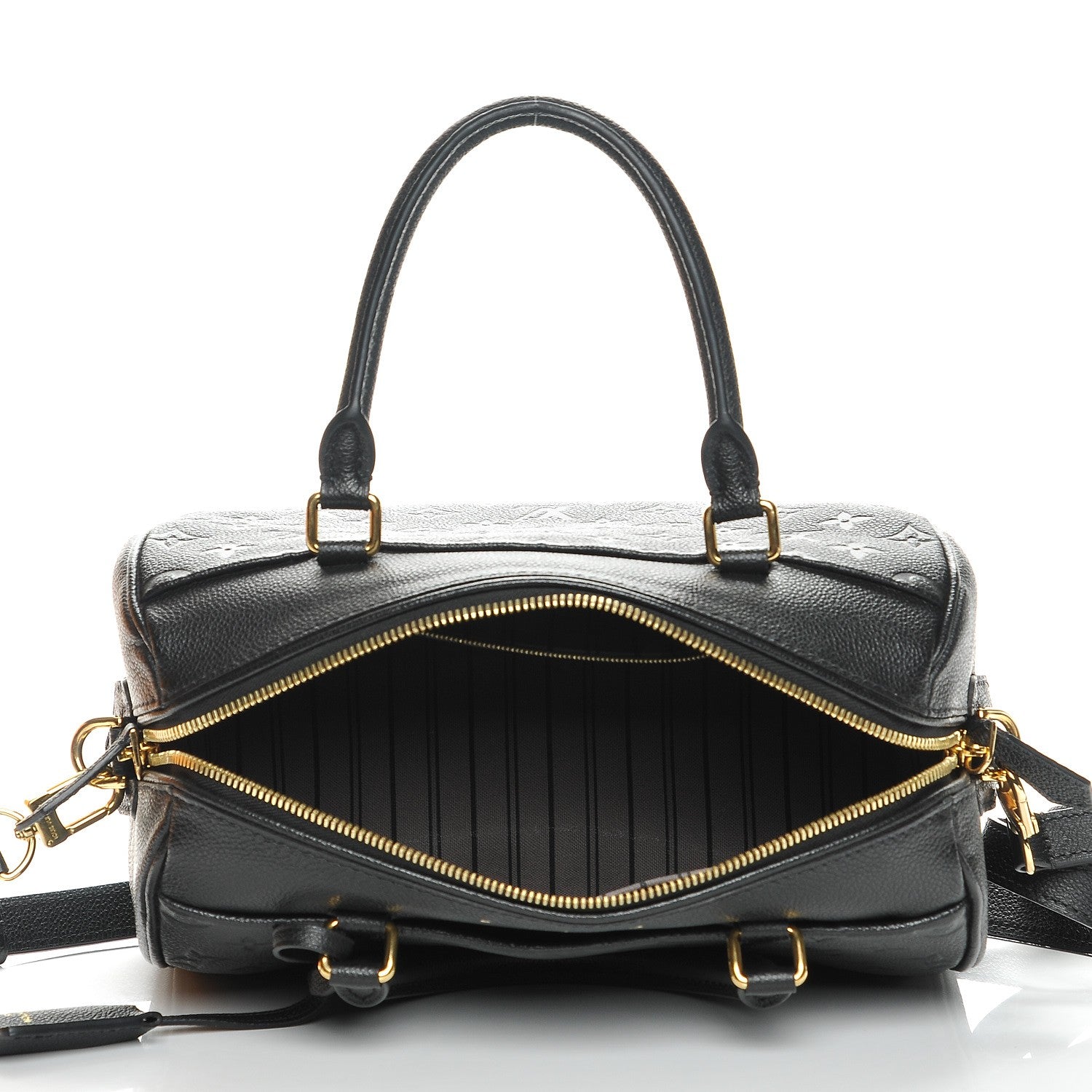 Louis Vuitton Empreinte Speedy Bandouliere 25 NM Black 6 of 9