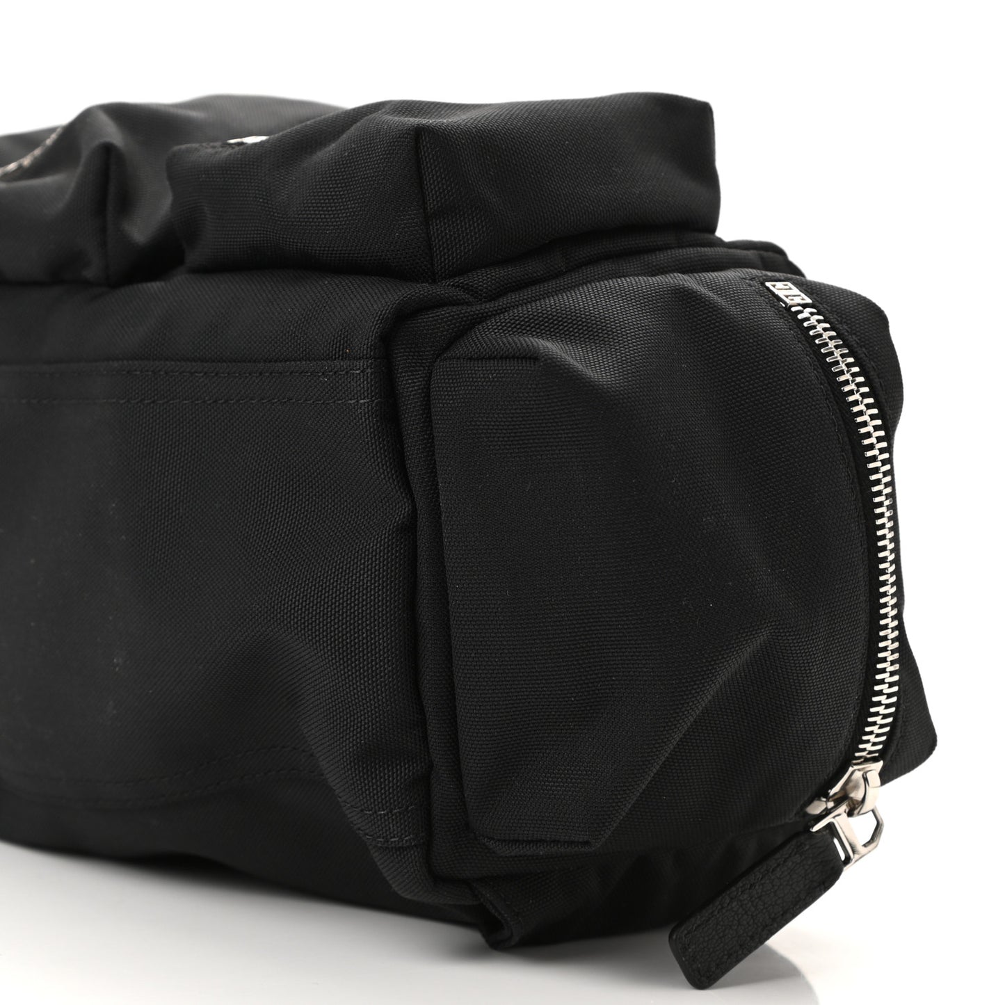 Nylon Pandora Multipocket Bum Bag Black