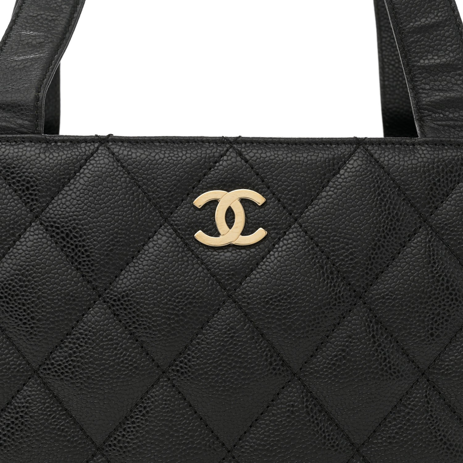 Chanel Caviar Quilted Shoulder Bag Black 8 of 13