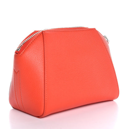 Givenchy Sugar Goatskin Small Antigona Beauty Wristlet Orange Fluo 3 of 7