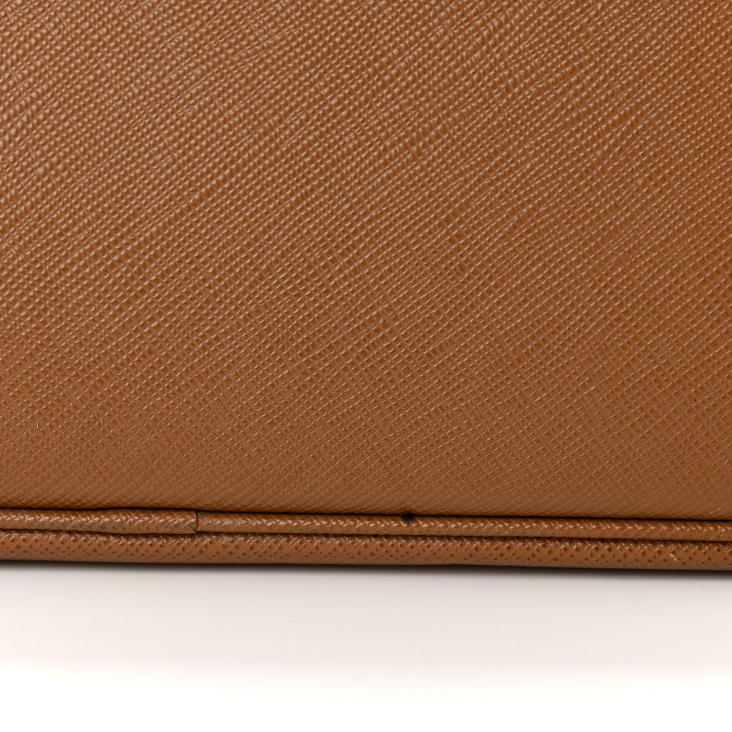 Saffiano Large Galleria Double Zip Tote Cannella