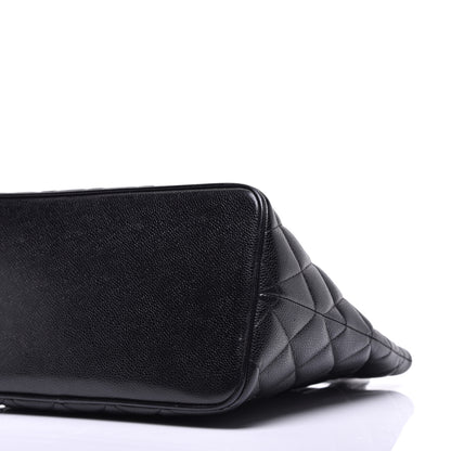 Chanel Caviar Quilted Medallion Tote Black 9 of 10