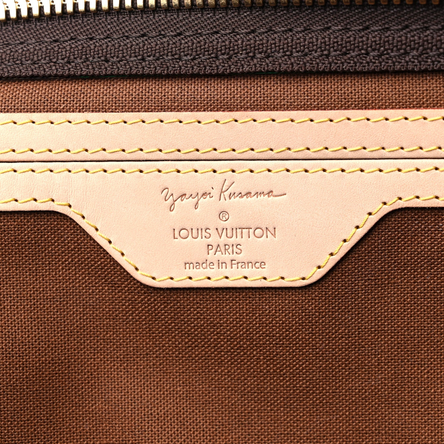 Louis Vuitton Monogram Kusama Pumpkin Dots Keepall Bandouliere 55 Green 5 of 12