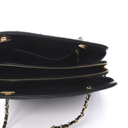 Chanel Caviar Quilted Timeless CC Soft Tote Black 5 of 11