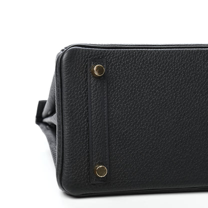 Hermes Togo Birkin 25 Black 9 of 14