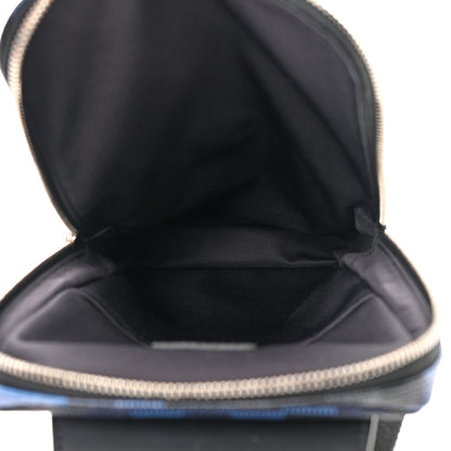 Louis Vuitton Damier Graphite Pixel Avenue Sling Backpack Blue 5 of 12