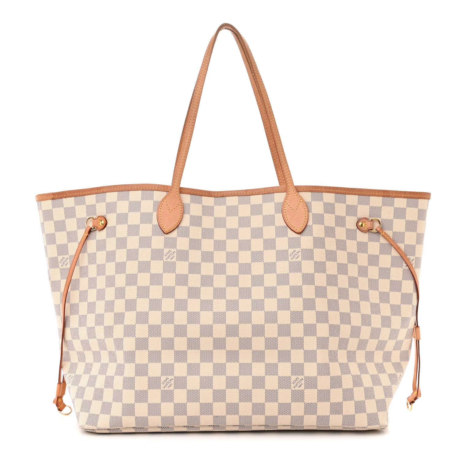 Louis Vuitton Damier Azur Neo Neverfull GM Rose Ballerine 1 of 14