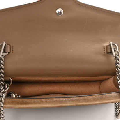 Gucci GG Supreme Monogram Super Mini Dionysus Shoulder Bag Taupe 5 of 10