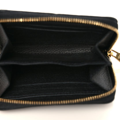 Louis Vuitton Empreinte Zippy Coin Purse Black 5 of 7