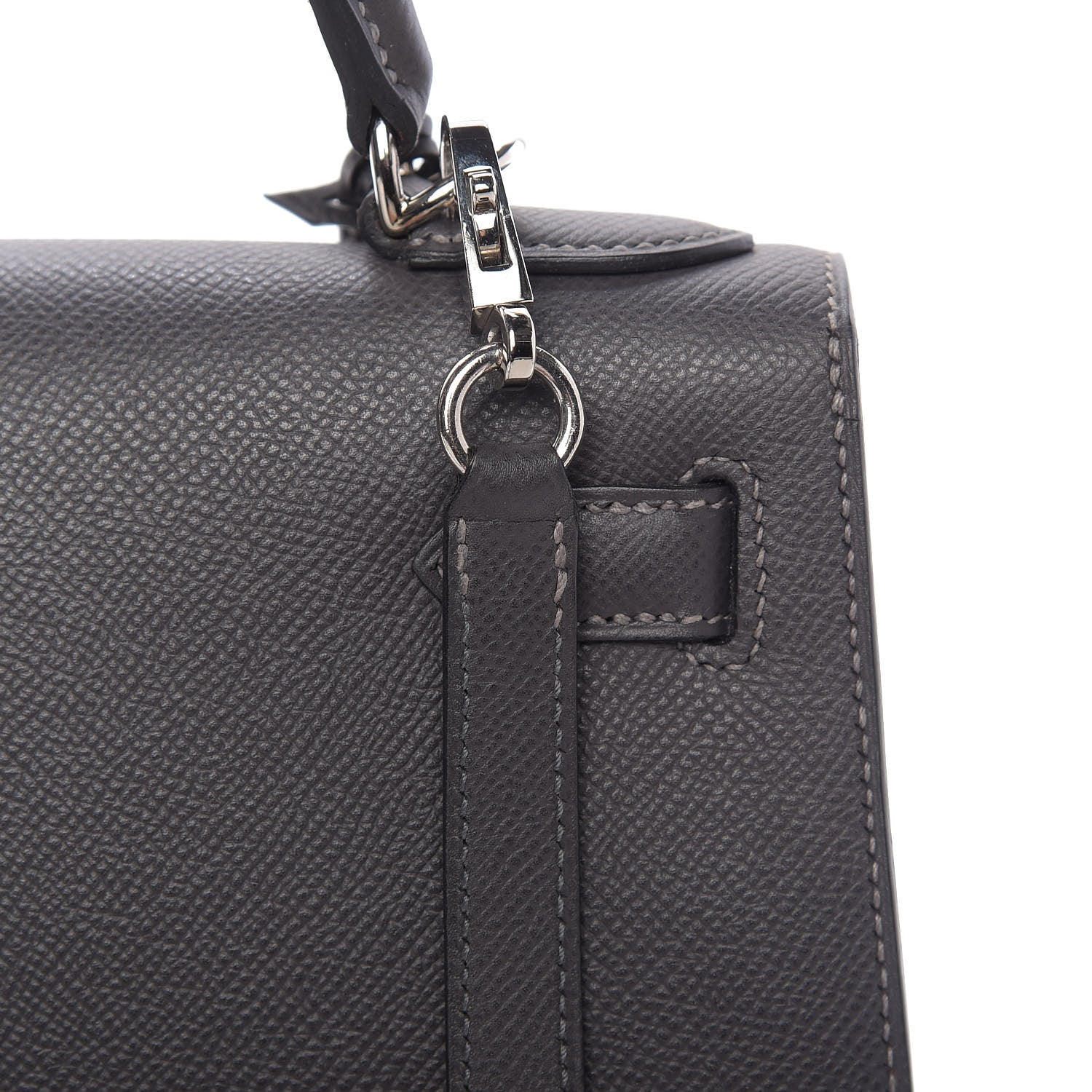 Hermes Epsom Kelly Sellier 28 Graphite 12 of 12