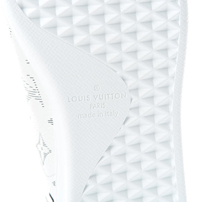 Louis Vuitton Calfskin Monogram Luxembourg Sneakers 8.5 White 6 of 8