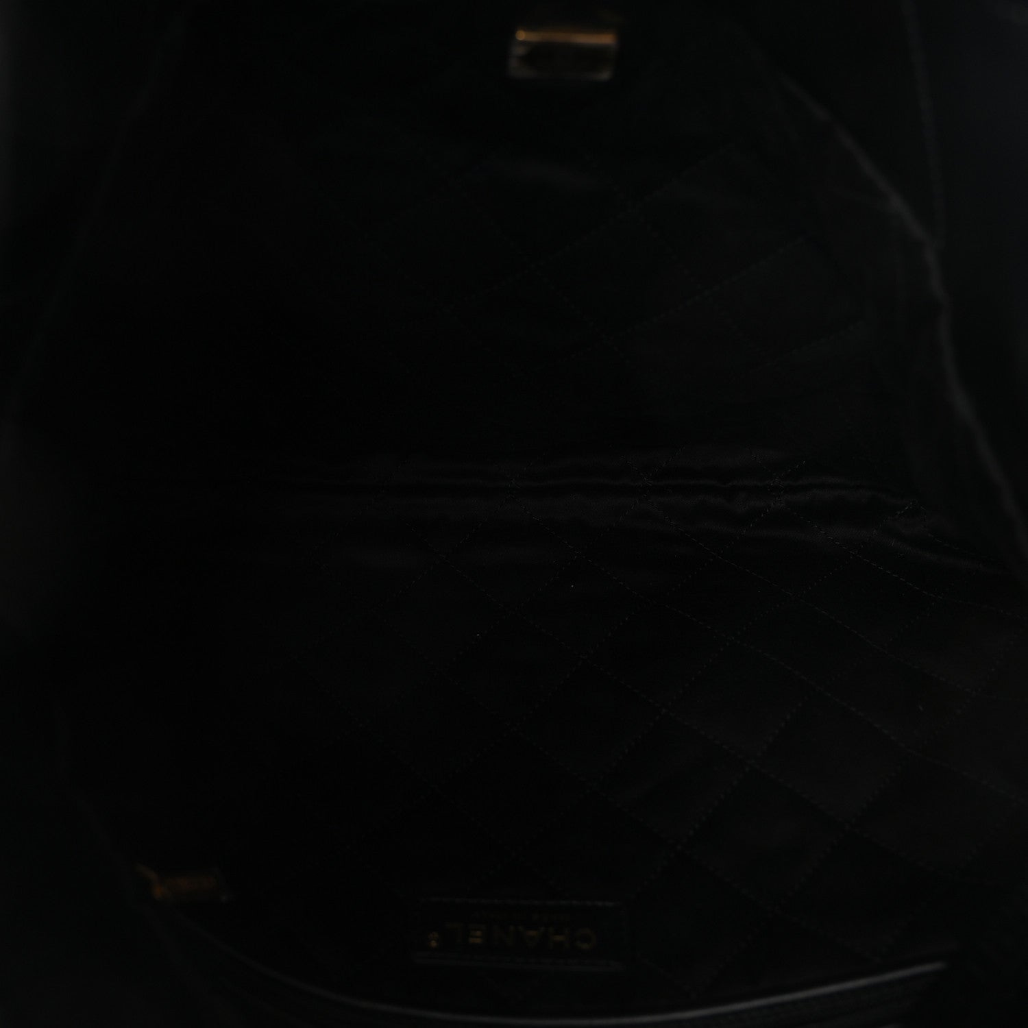 Chanel Shiny Calfskin Quilted Small Chanel 22 Black 6 of 11