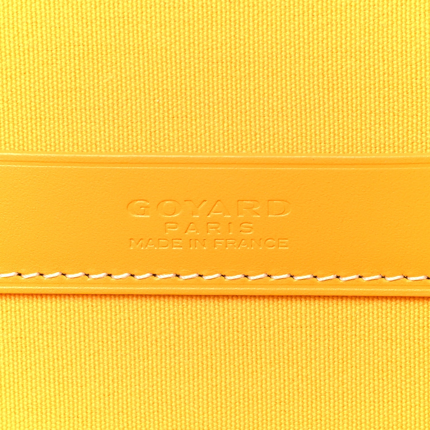 Goyard Goyardine Muse Vanity Case Yellow 6 of 8