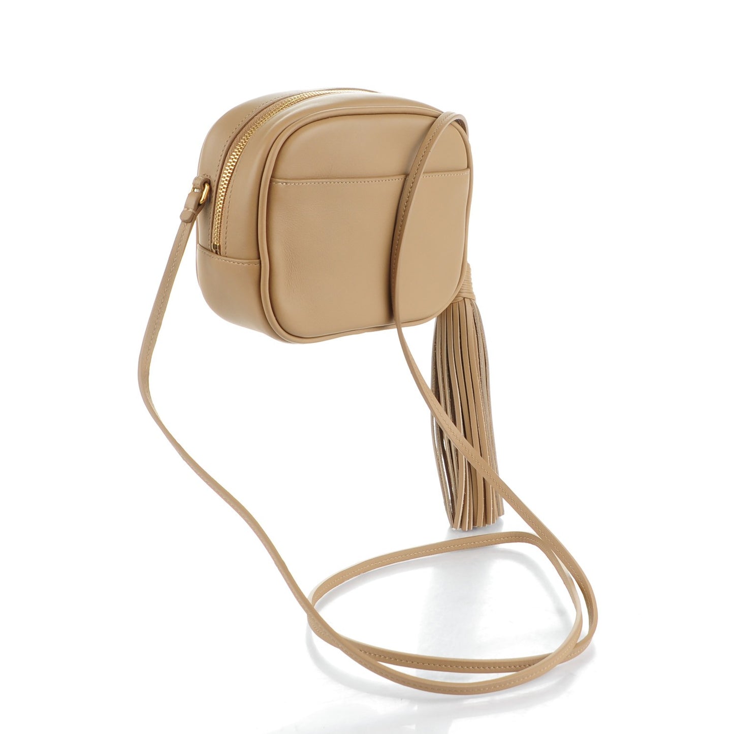 Nappa Monogram Blogger Bag Deep Beige