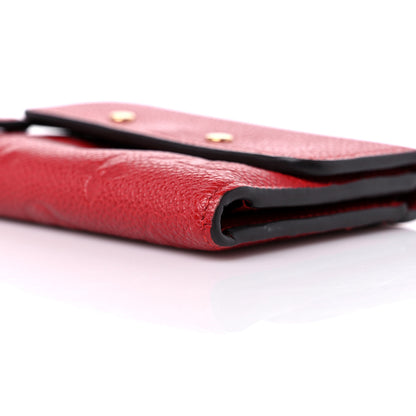 Louis Vuitton Empreinte Pont-Neuf Compact Wallet Cherry 8 of 12