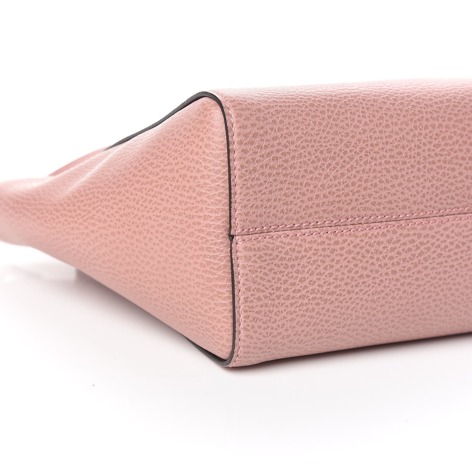 Gucci Dollar Calfskin Mini Swing Top Handle Bag Soft Pink 5 of 12