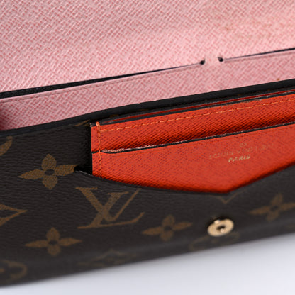 Louis Vuitton Monogram Jeanne Wallet Rose Ballerine 23 of 24