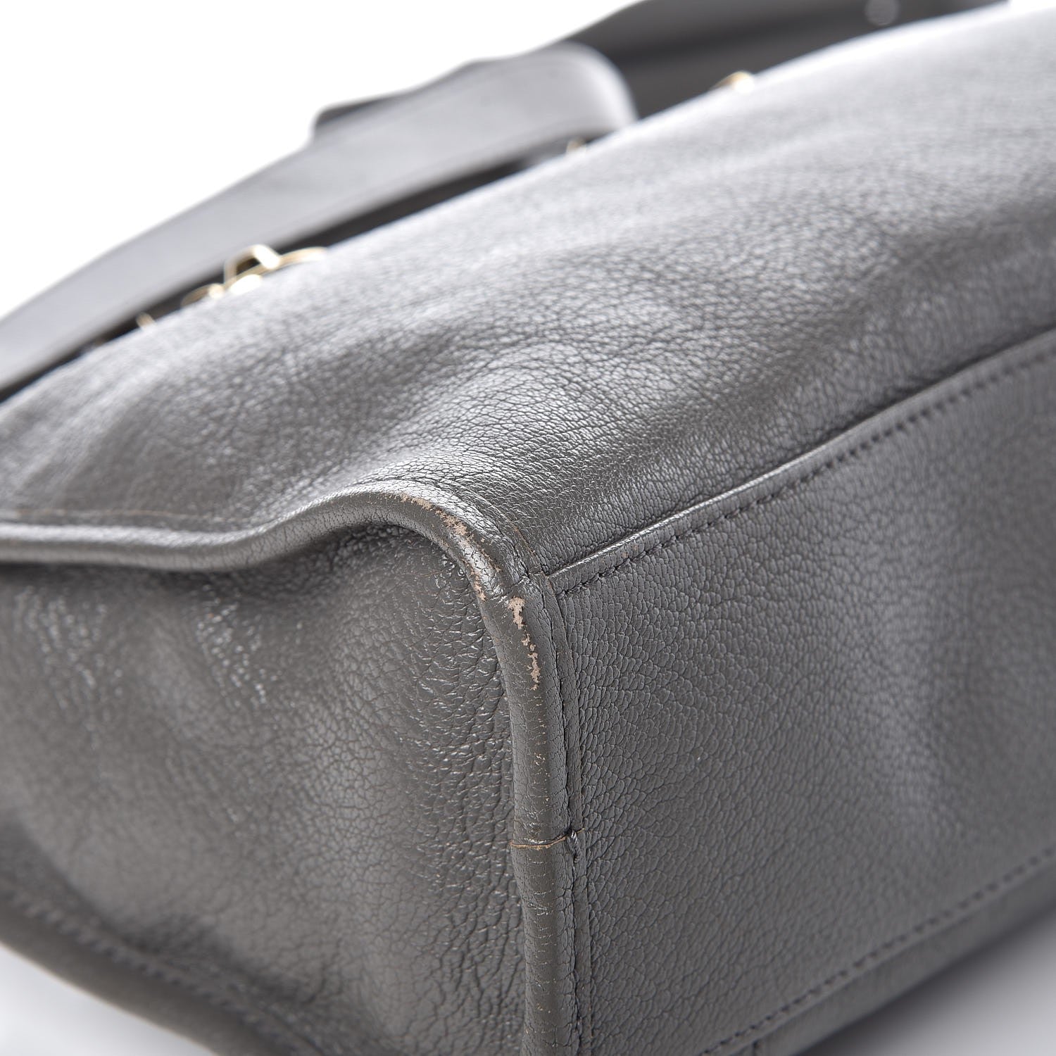 Balenciaga Chevre Gold Metallic Edge Hardware S City Gris Acier 19 of 20