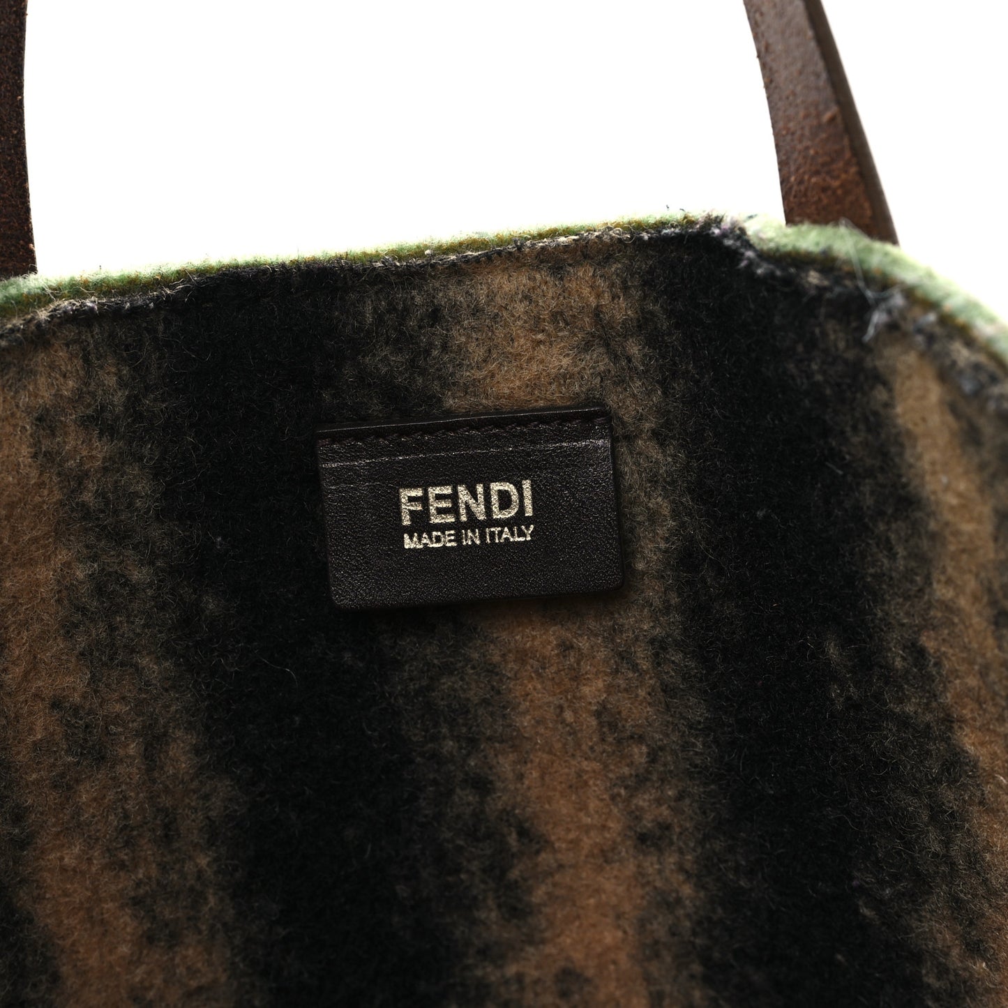 Felt Shopping Tote Green