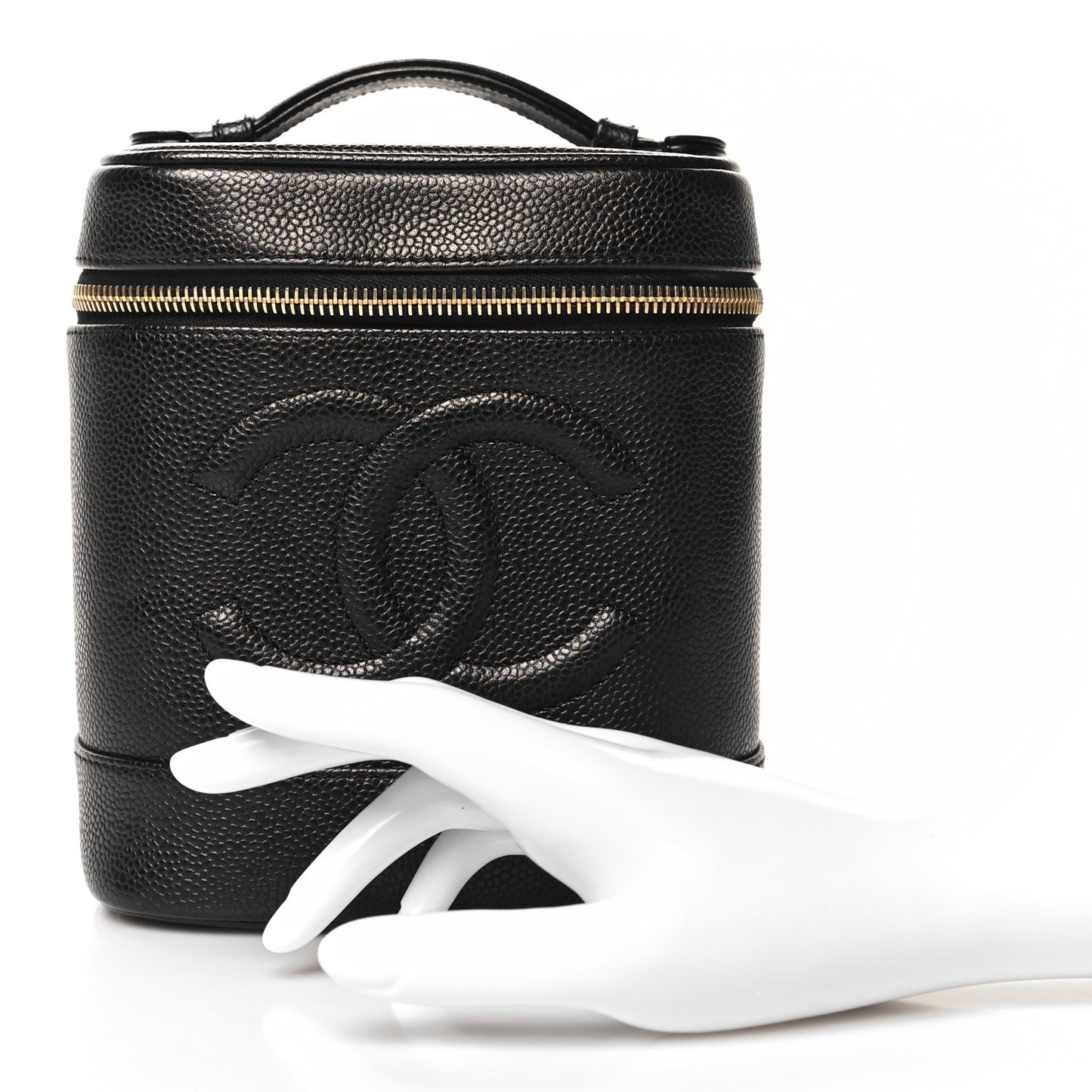 Caviar Vanity Cosmetic Case Black