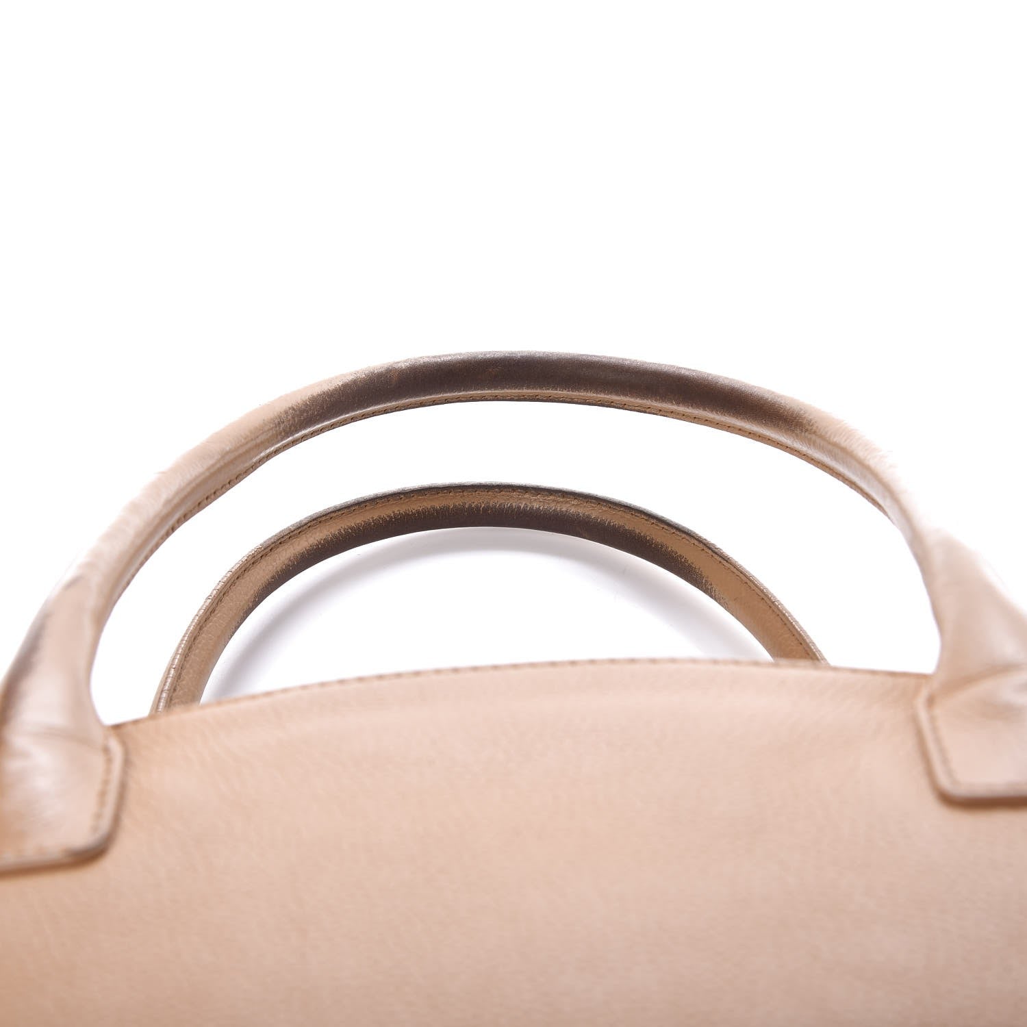 Chanel Calfskin Cerf Executive Shopper Tote Beige 14 of 24